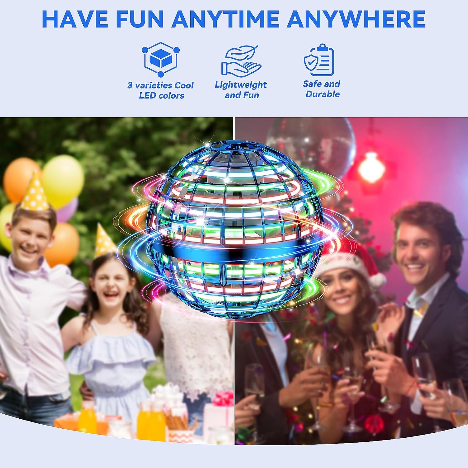 Cosmic Globe Boomerang Hover Ball