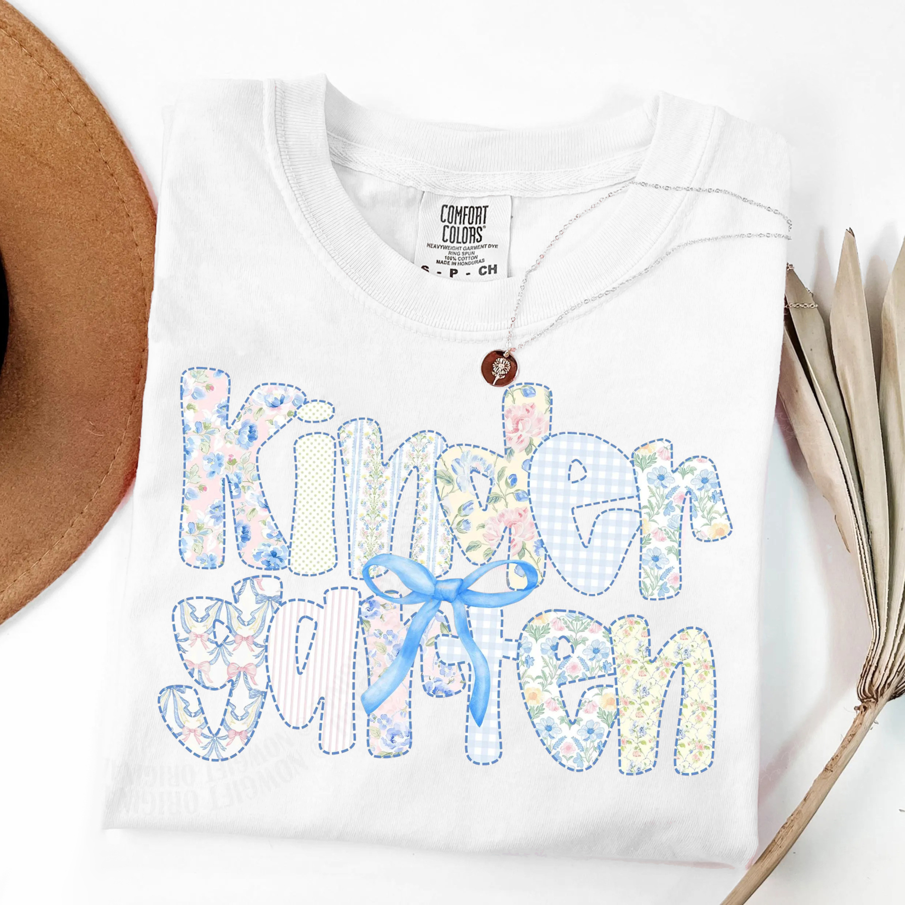 Custom Back to School T-Shirt - Bowtie Calligraphy