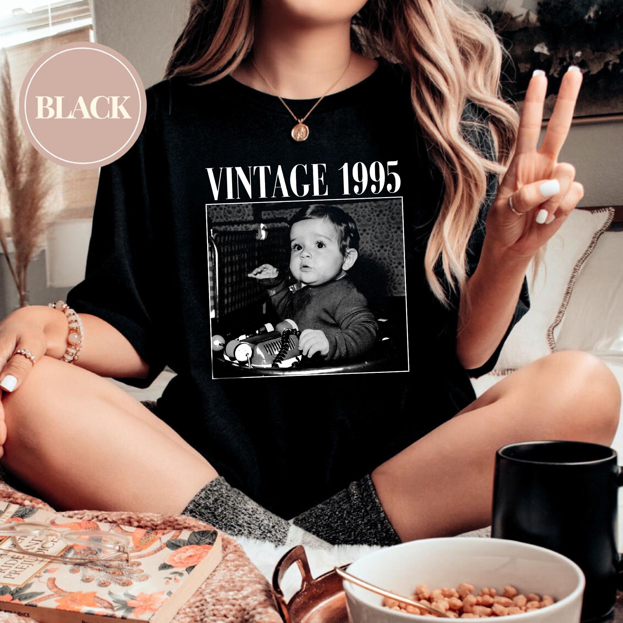 Custom Vintage Baby Photo Tee