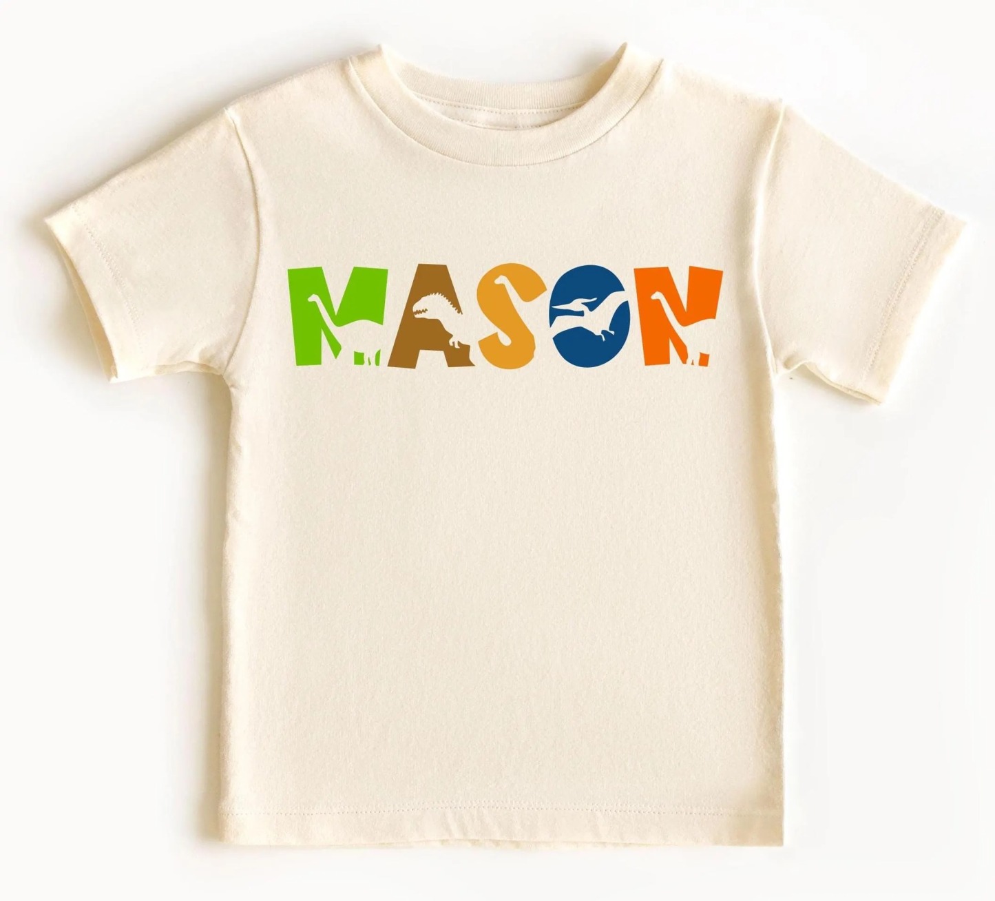 Custom Back to School T-Shirt - Trendy Dinosaur