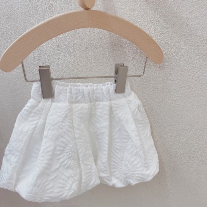 2pcs Toddler Girls Camellia Bow Tie & Bloomers