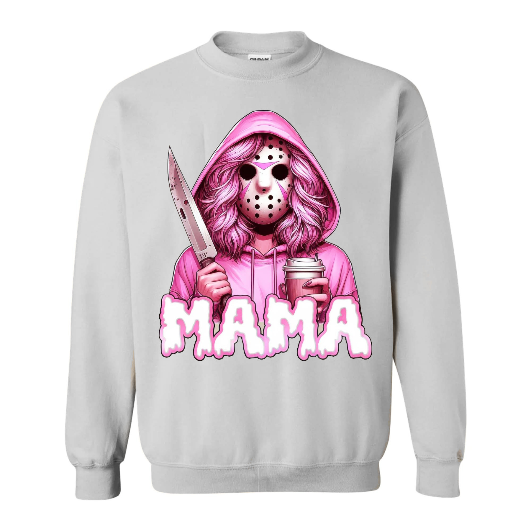 Spooky MaMa Horror Halloween Sweatshirt