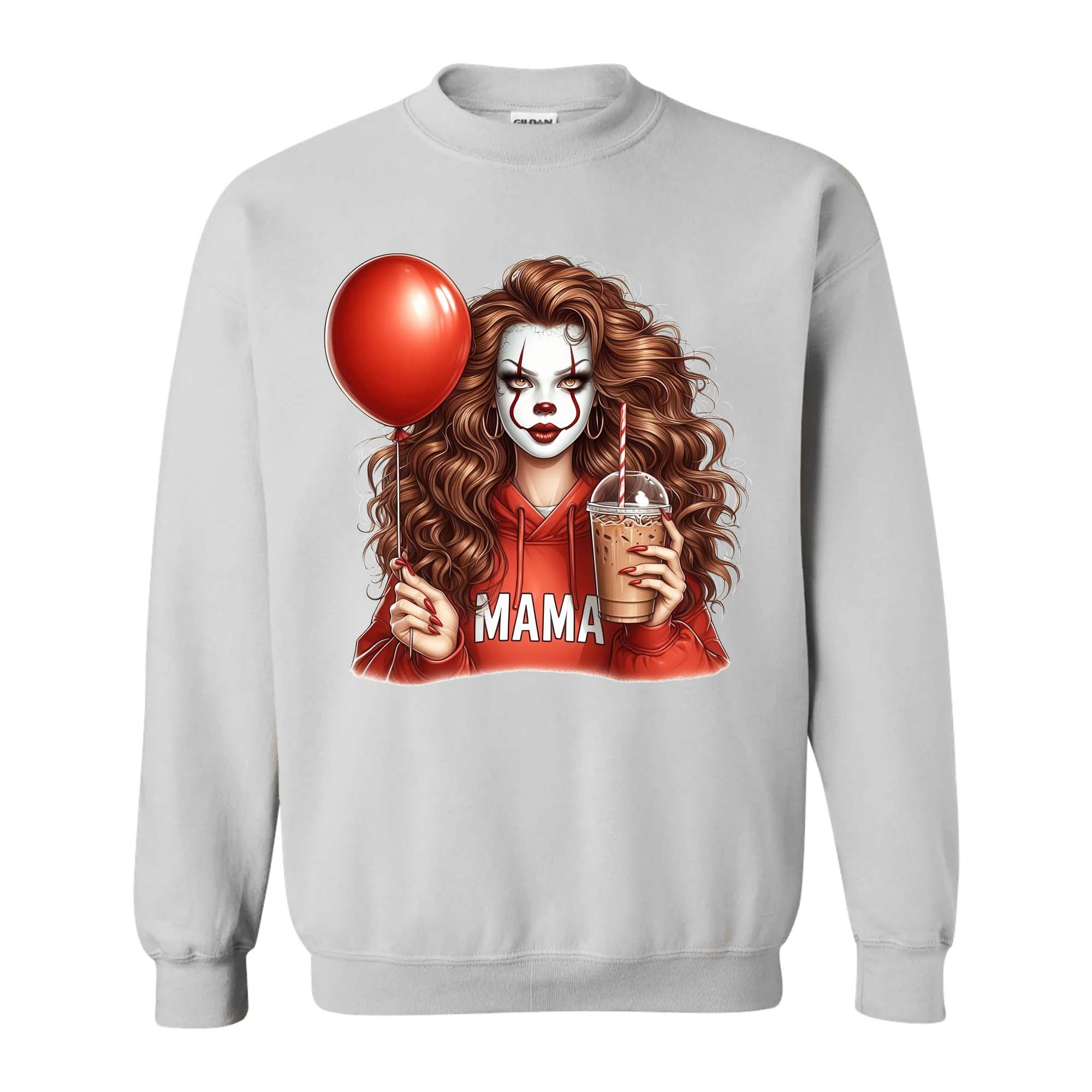 Spooky MaMa Horror Halloween Sweatshirt