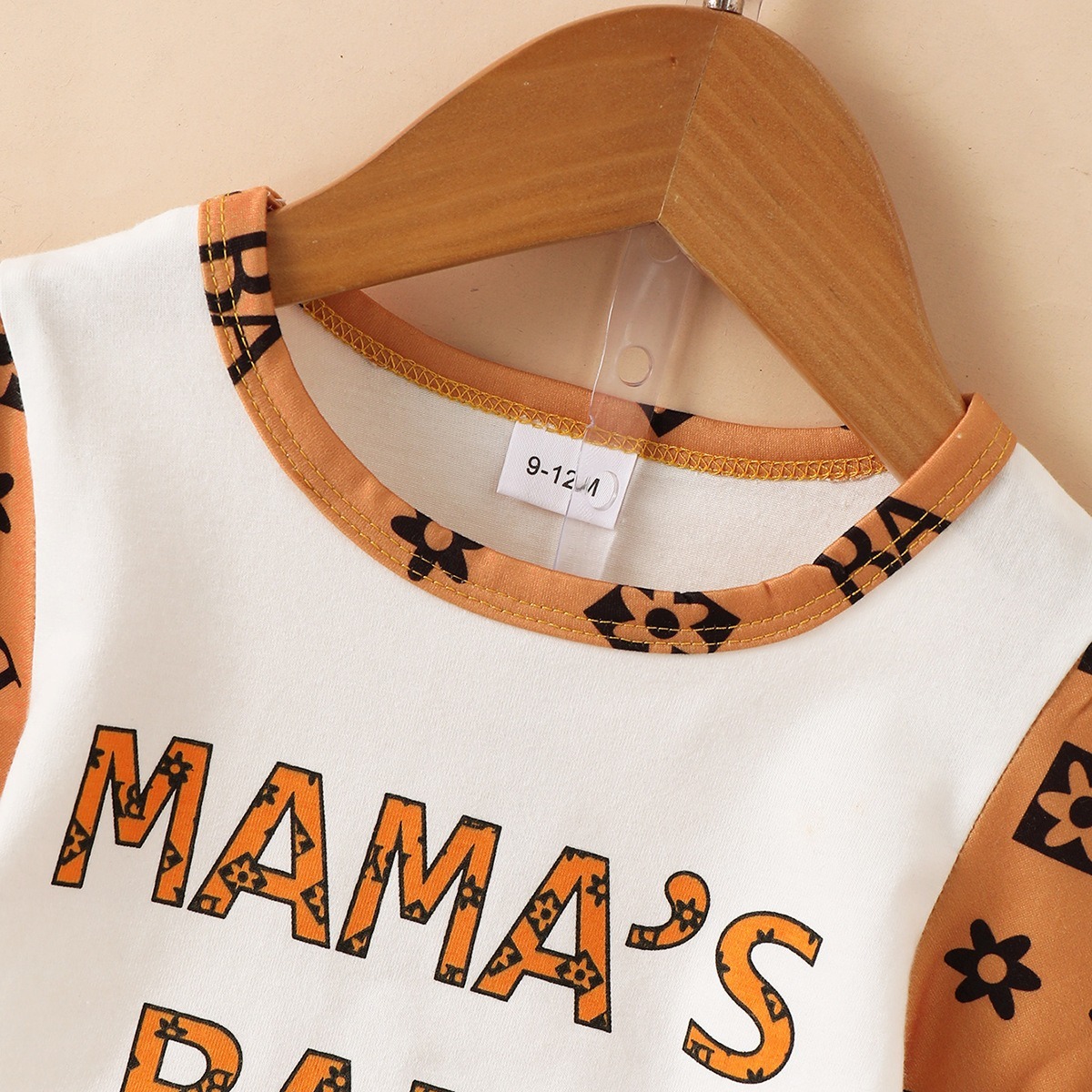 2pcs Baby Boy Color-Block Print Tee & All-Over Floral Shorts