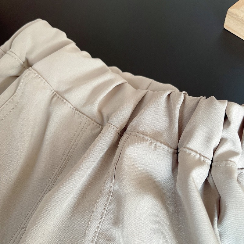 2pcs Toddler Boys Stripe Placket Short Sleeve Shirt & Pants