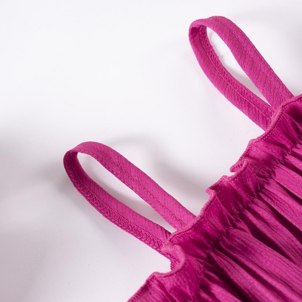 2pcs Toddler Girls Ruffle Puff Sleeve Top & High Waist Ruffle Hem Skirt