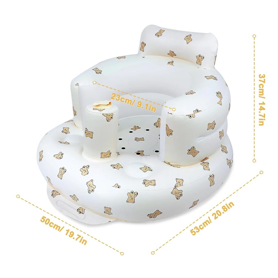 Inflatable Baby Support Sofa Seat for 3-36 Months