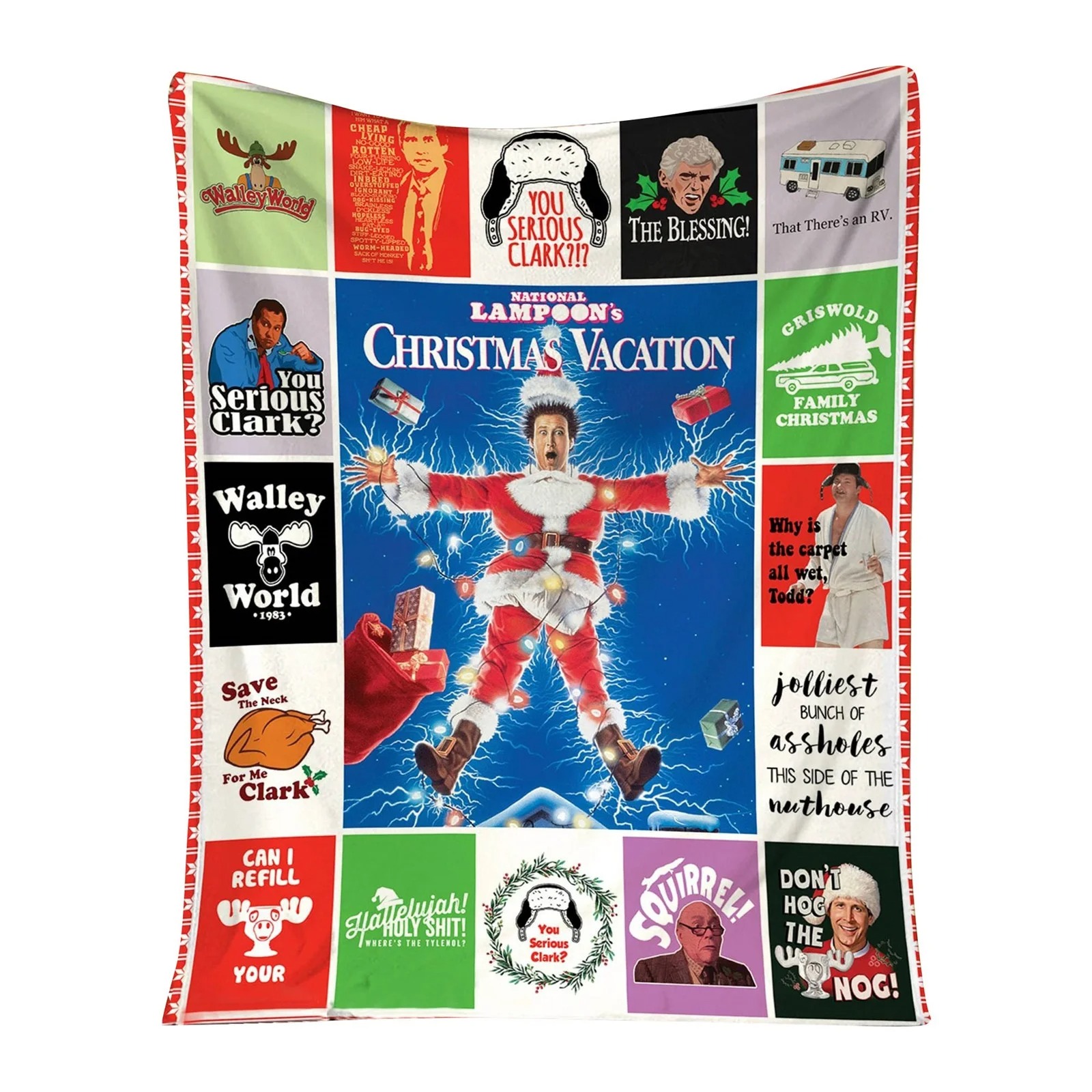 National Lampoon's Christmas Vacation Funny Fleece Blanket