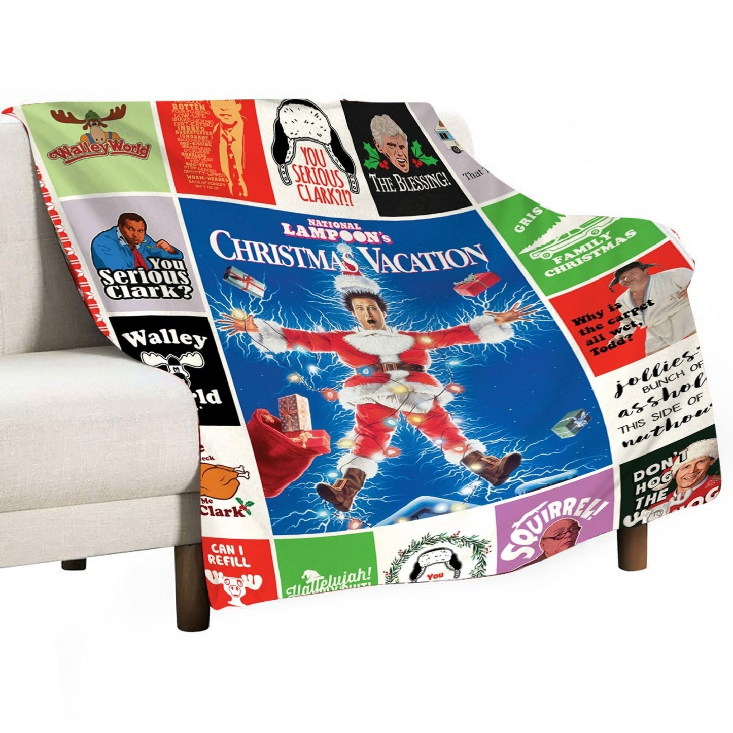 National Lampoon's Christmas Vacation Funny Fleece Blanket