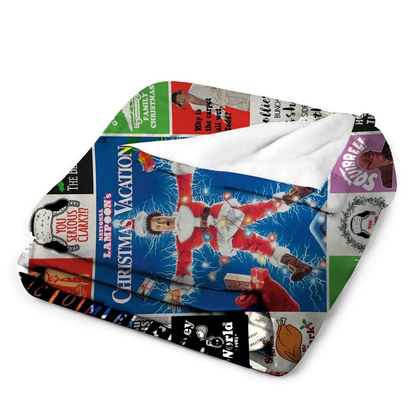 National Lampoon's Christmas Vacation Funny Fleece Blanket