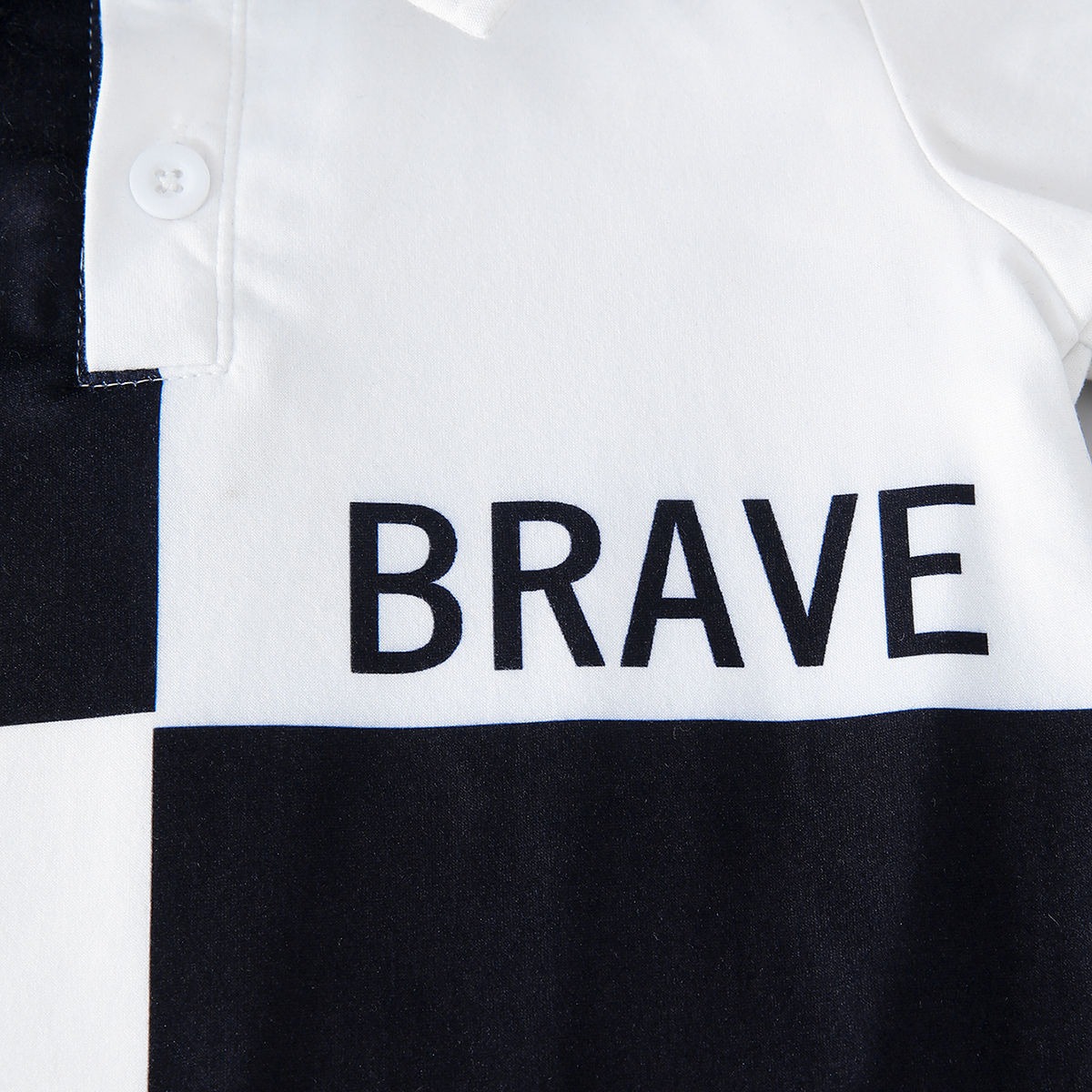 2pcs Baby Boy Contrast Collar Polo & Shorts