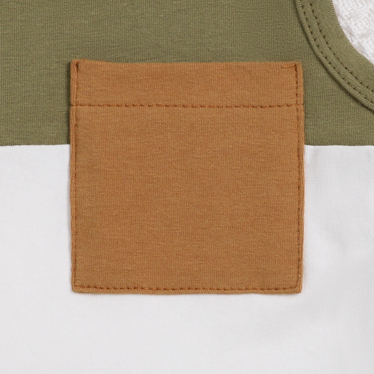 2pcs Toddler Boys Patchwork Tank Top & Roll-Up Cargo Shorts