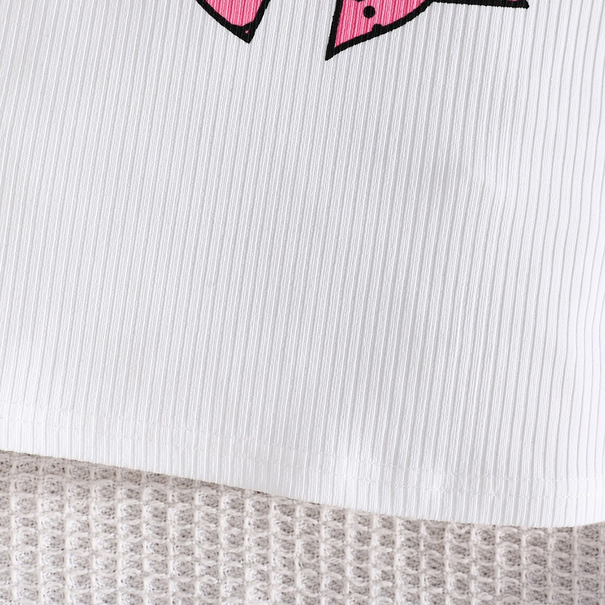 2pcs Toddler Girls Ruffle Sleeve Bow Blouse With Pleated Skirt