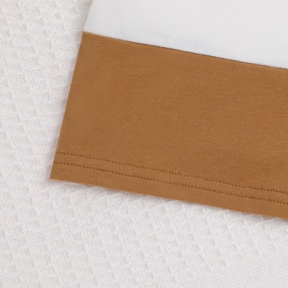 2pcs Toddler Boys Patchwork Tank Top & Roll-Up Cargo Shorts