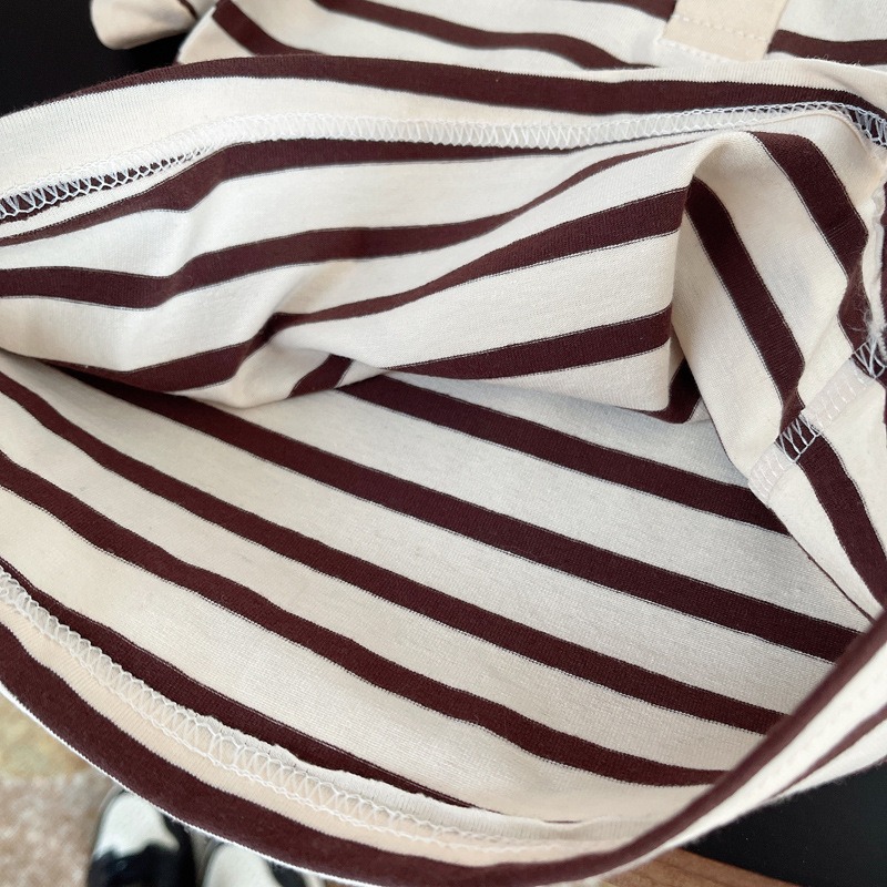 2pcs Toddler Boys Stripe Placket Short Sleeve Shirt & Pants