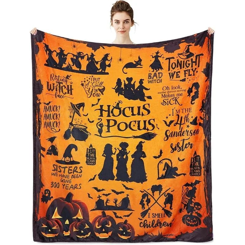 Witch Movie Halloween Blanket 