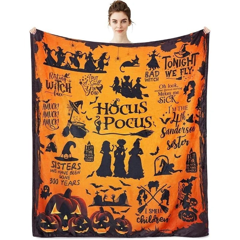 Witch Movie Halloween Blanket 