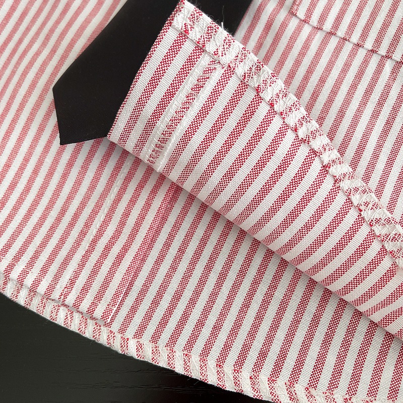 2pcs Toddler Boys Vertical Stripe Shirt & Formal Pants