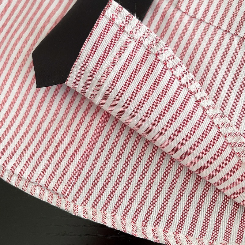 2pcs Toddler Boys Vertical Stripe Shirt & Formal Pants