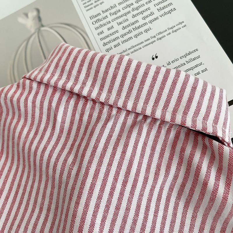 2pcs Toddler Boys Vertical Stripe Shirt & Formal Pants