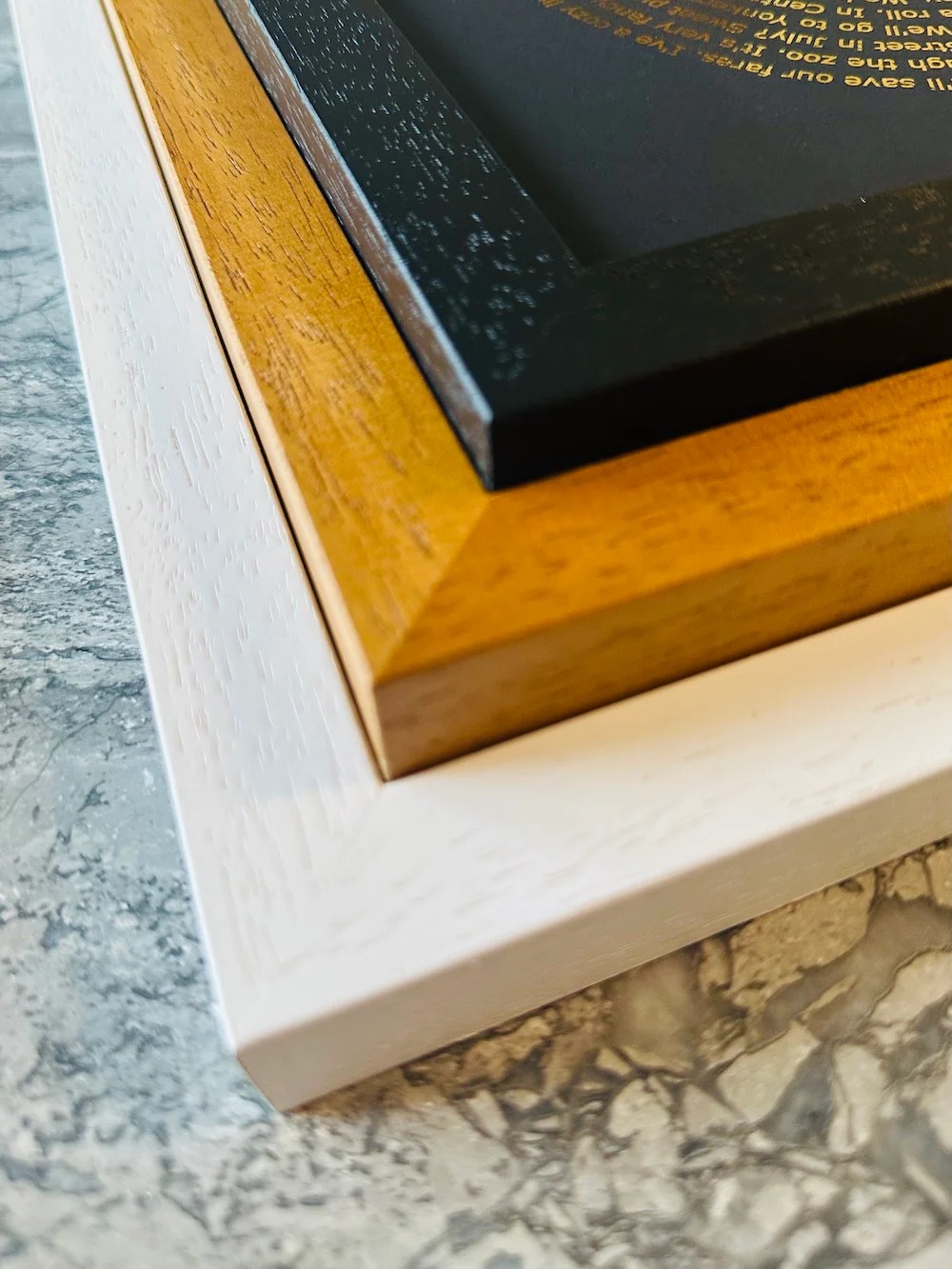 Foiled Baby Hand & Footprint Artwork, Kit NOT Included