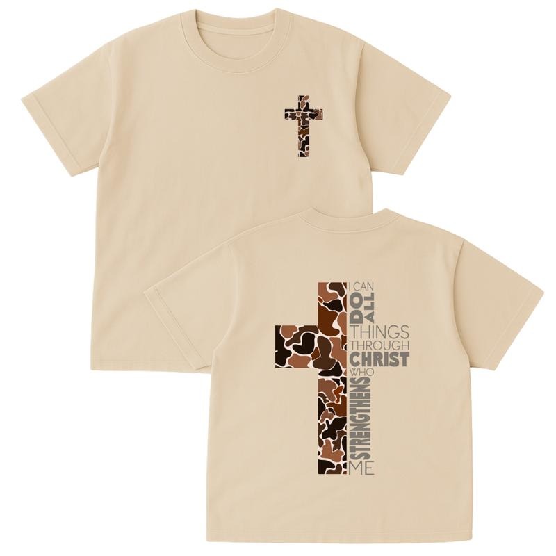 Christian Camo Cross T-Shirt