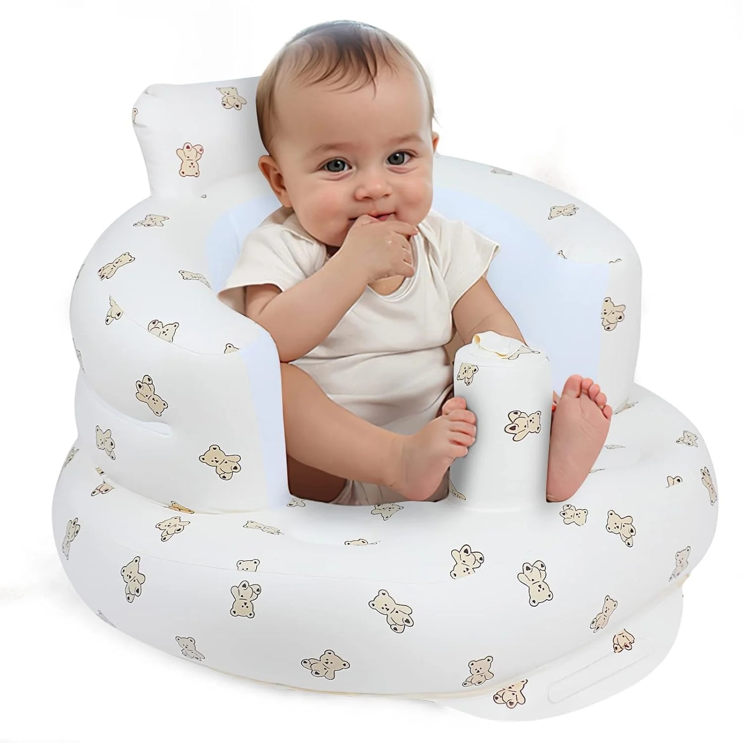 Inflatable Baby Support Sofa Seat for 3-36 Months