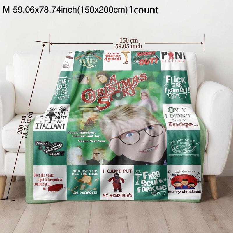 Christmas Story Themed Blanket