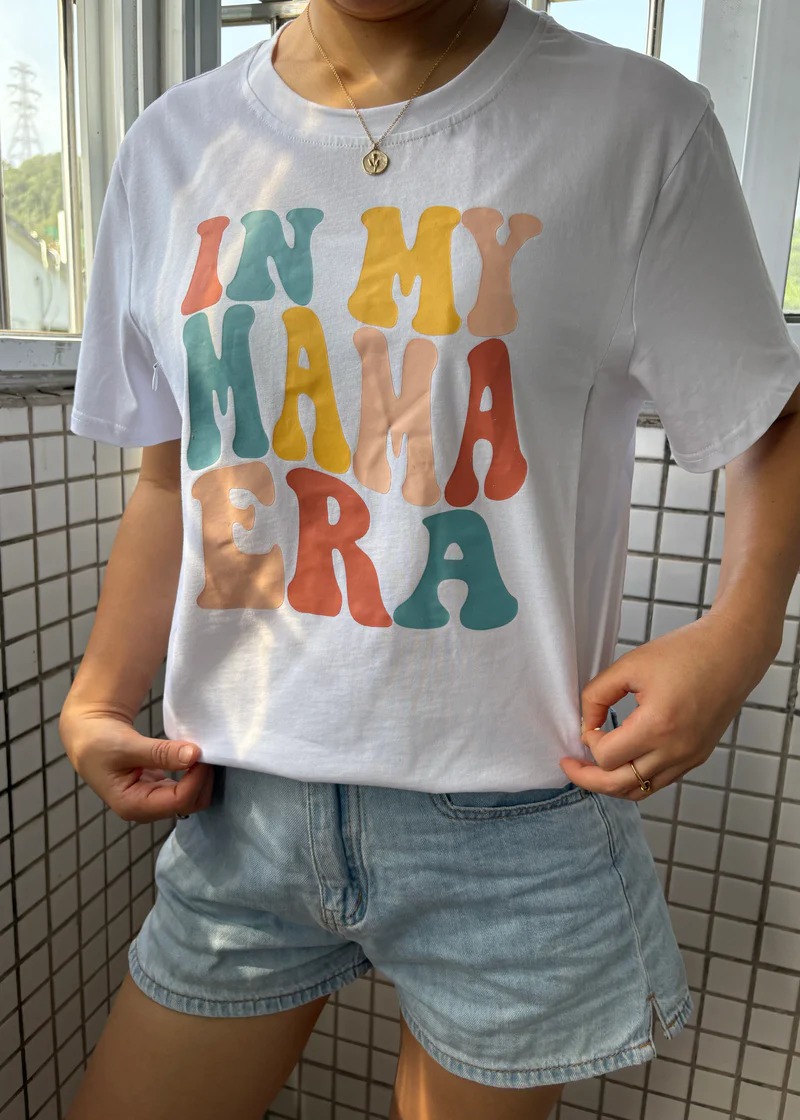 In My Mama Era Mom Breastfeeding Nursing T Shirt