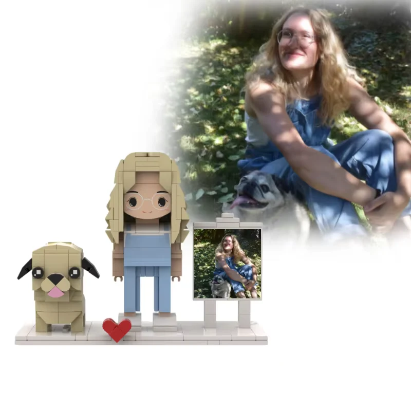 Personalized Mini Figurine Building Blocks With Photo