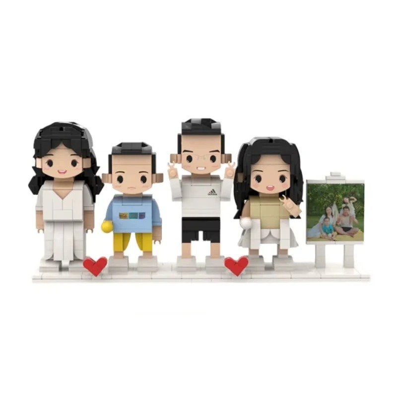 Personalized Mini Figurine Building Blocks With Photo