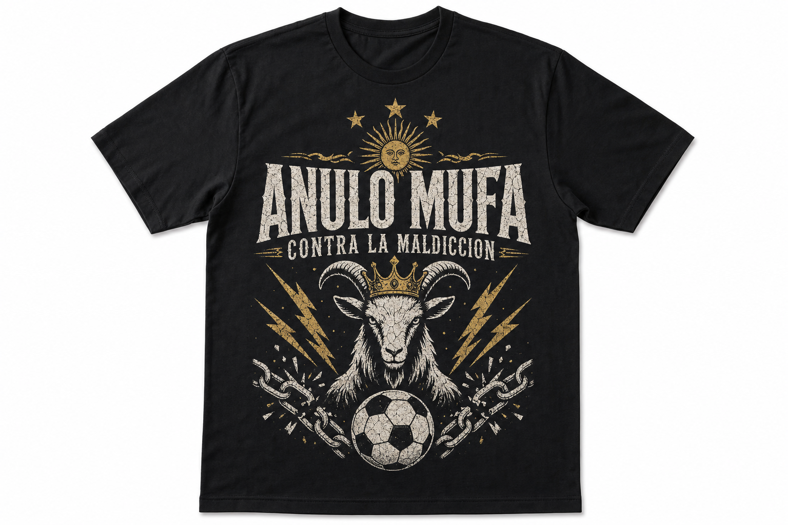"Anulo Mufa" Argentina GOAT Vintage Graphic Tee