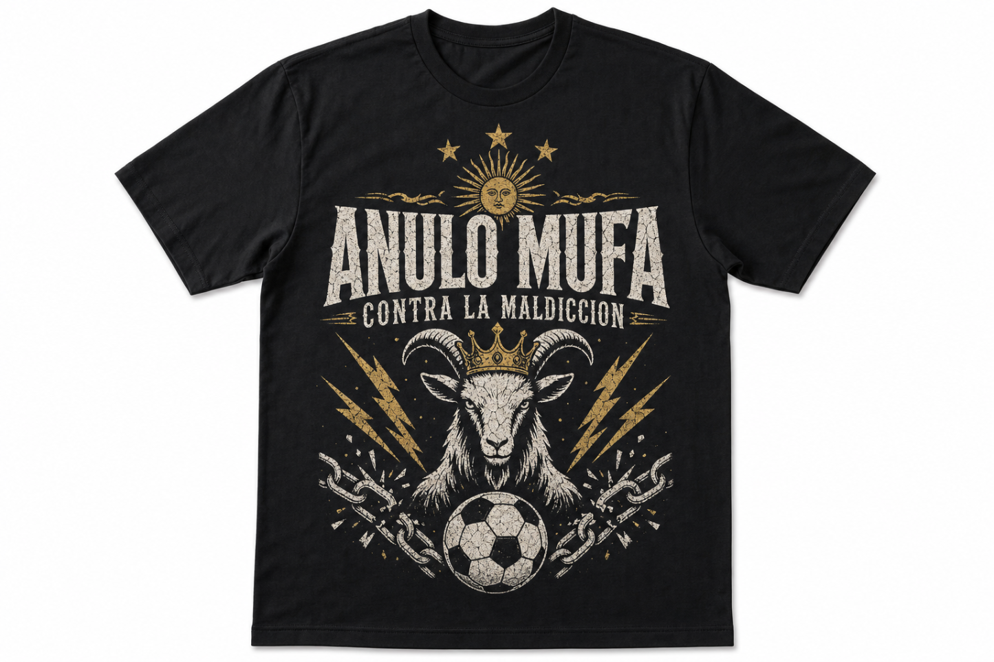 "Anulo Mufa" Argentina GOAT Vintage Graphic Tee