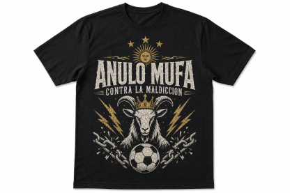 "Anulo Mufa" Argentina GOAT Vintage Graphic Tee