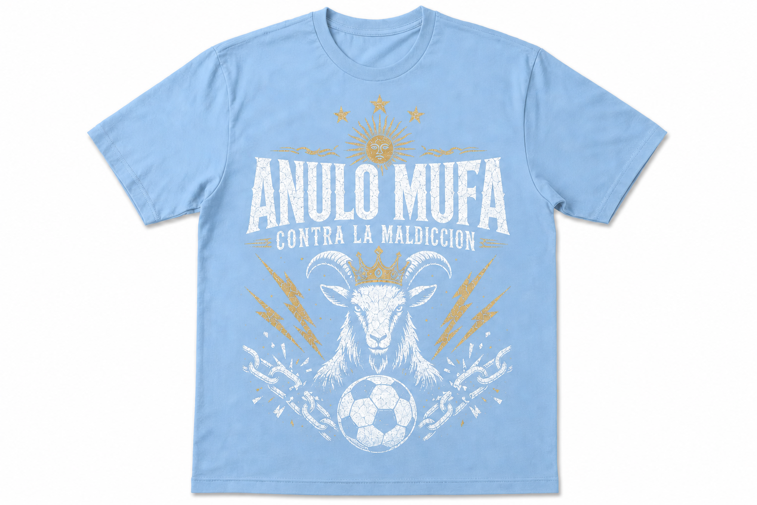 "Anulo Mufa" Argentina GOAT Vintage Graphic Tee
