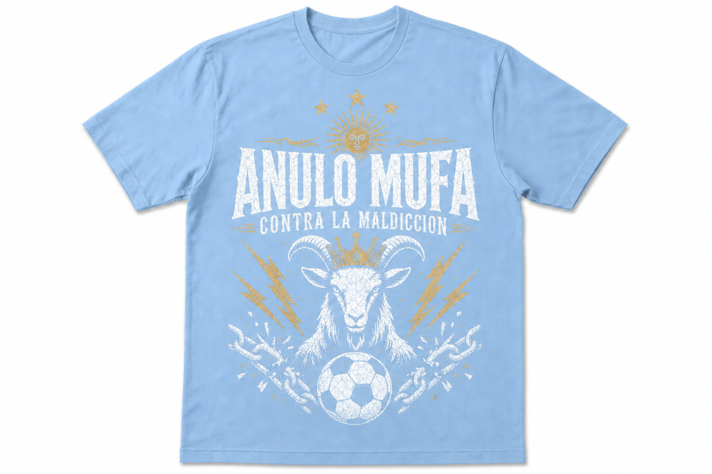 "Anulo Mufa" Argentina GOAT Vintage Graphic Tee