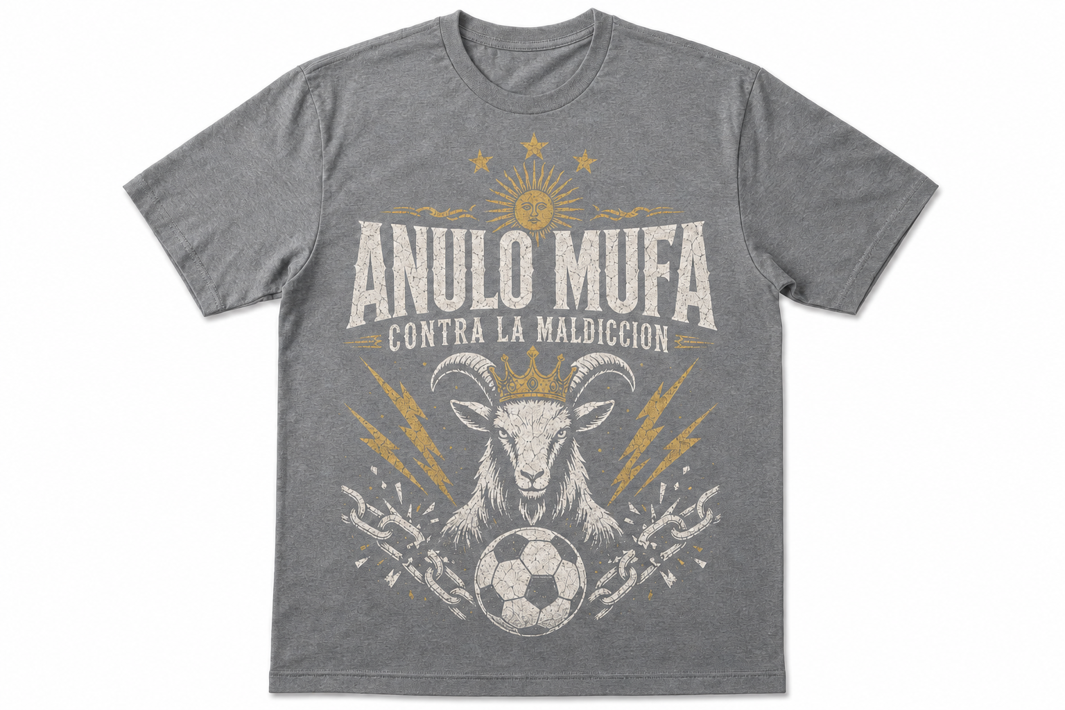 "Anulo Mufa" Argentina GOAT Vintage Graphic Tee