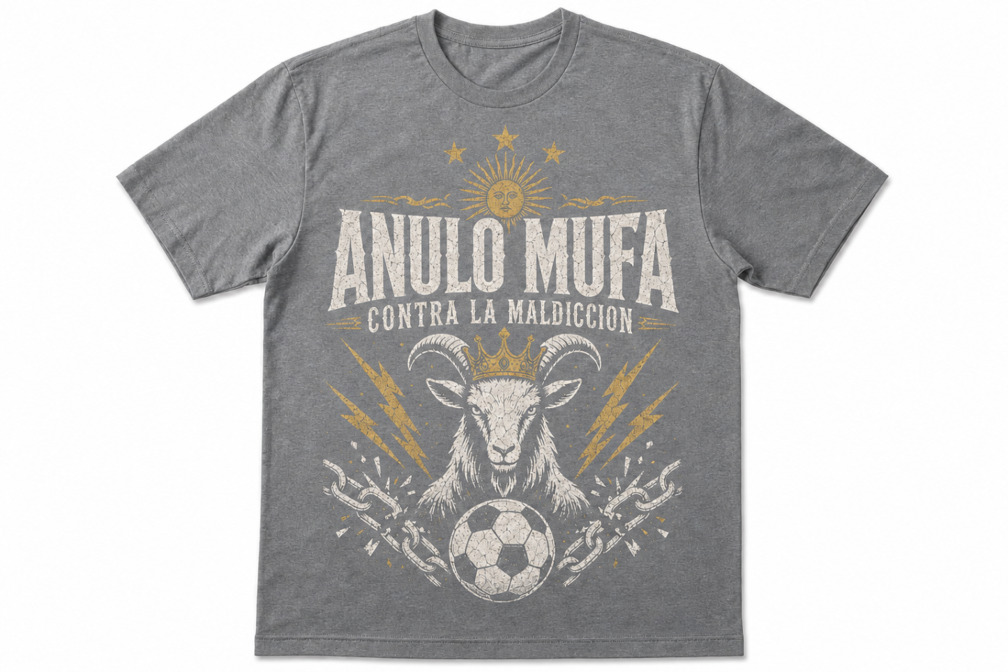 "Anulo Mufa" Argentina GOAT Vintage Graphic Tee