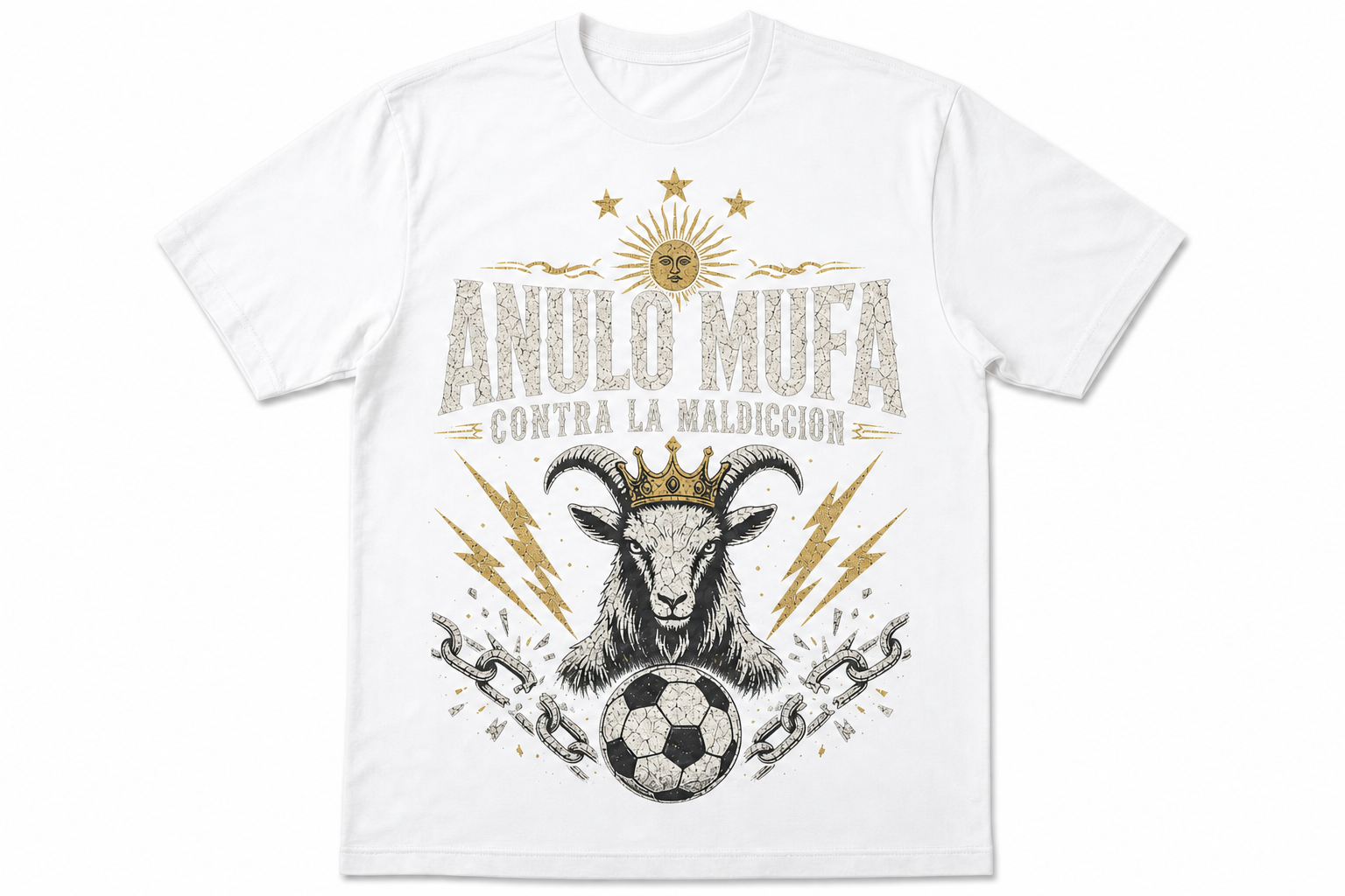 "Anulo Mufa" Argentina GOAT Vintage Graphic Tee