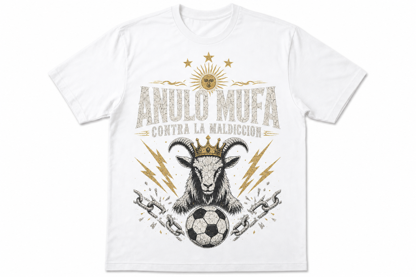 "Anulo Mufa" Argentina GOAT Vintage Graphic Tee