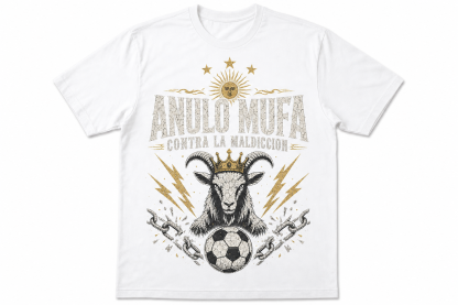 "Anulo Mufa" Argentina GOAT Vintage Graphic Tee
