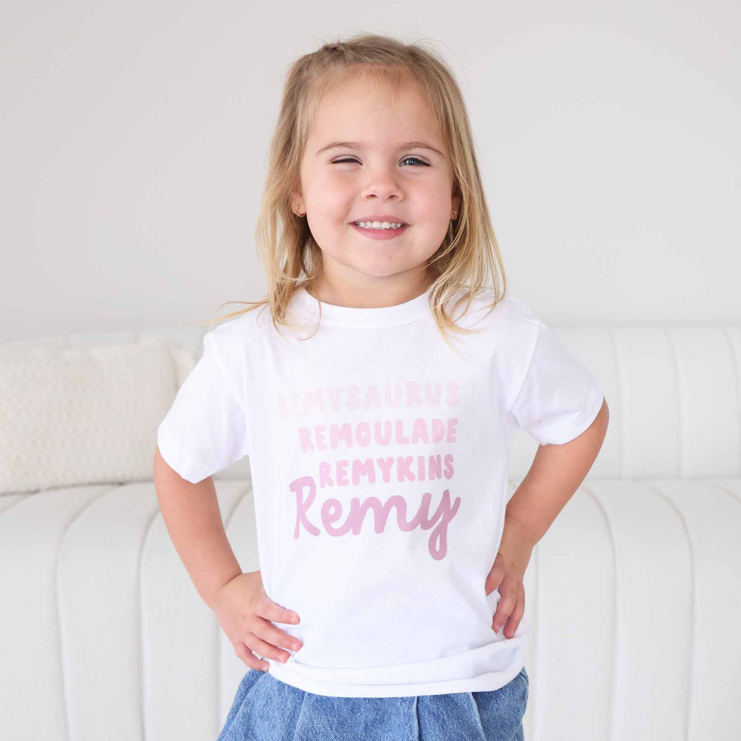 Custom Kids' T-Shirt, Toddler Top, Personalized Name & Graphic Tee