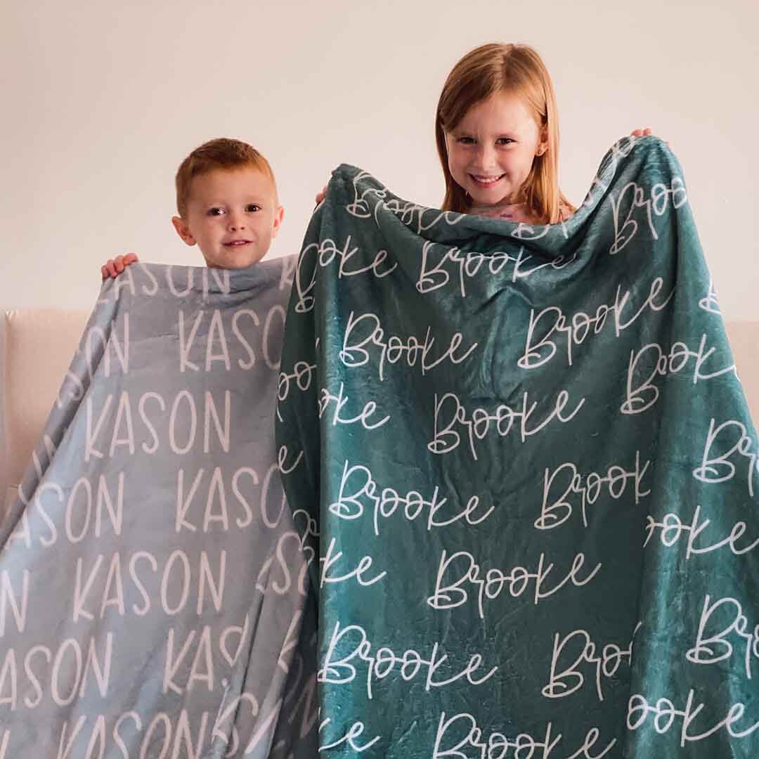Personalized Toddler Blankets