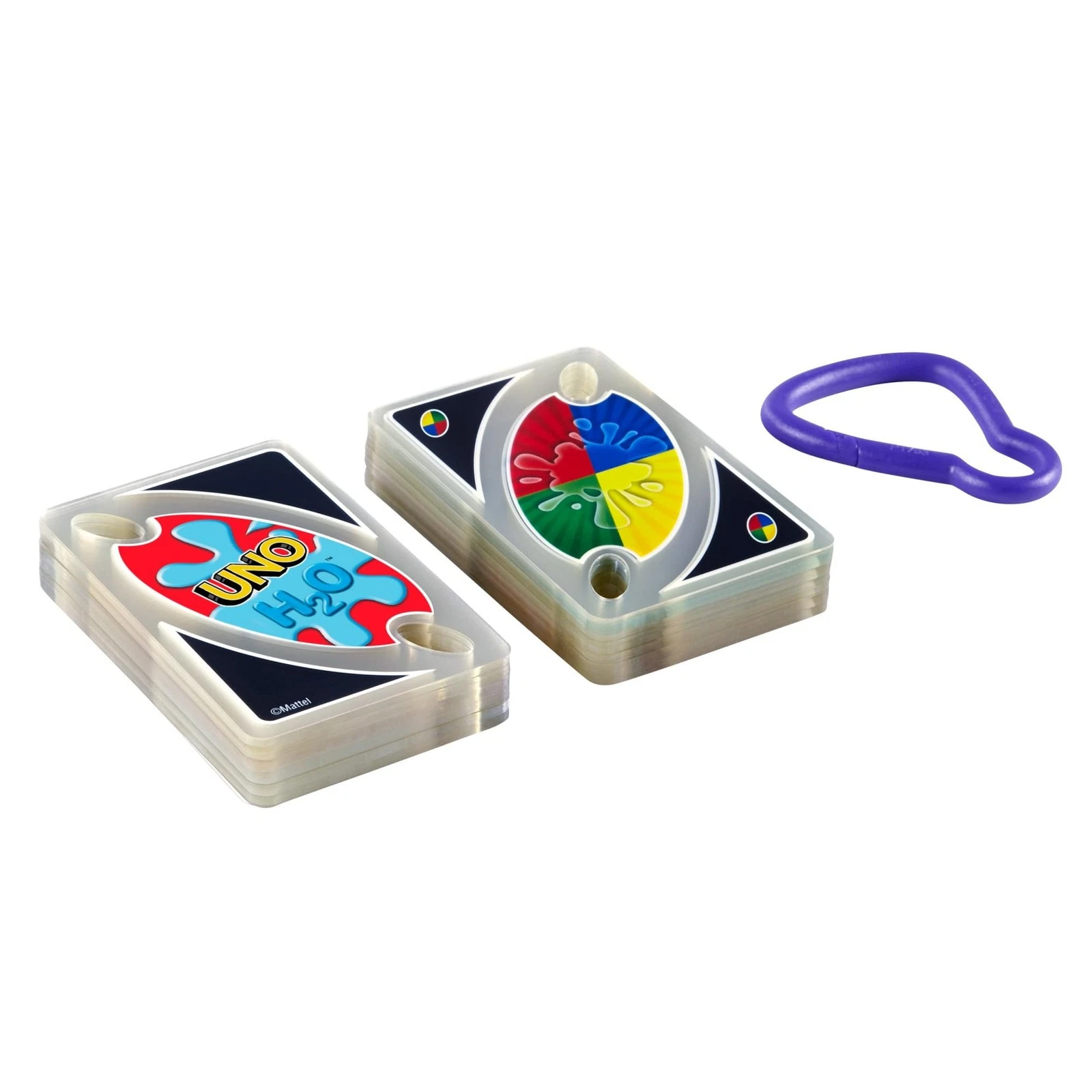UNO H2O To Go Waterproof Card Game – Portable Family Travel Game for Pool, Beach & Camping