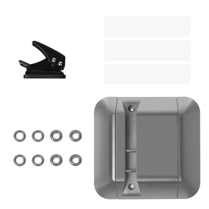 Retractable Baby Door Accessories,Clip,Fix The Mesh,Protect Child and Pets Safety for Retractable Mesh Gate Clip（Grey）