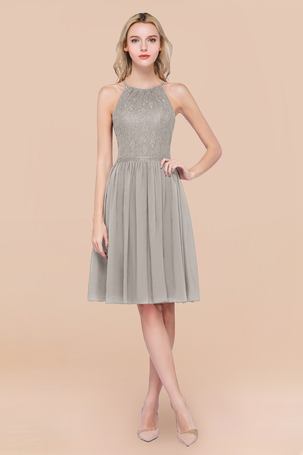 27prom Lovely Burgundy Lace Short Bridesmaid Dress With Spaghetti-Straps-27prom