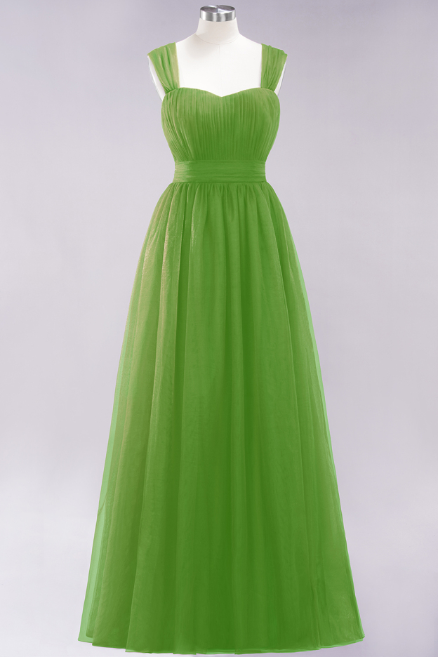 27prom Gorgeous Sweetheart Straps Ruffle Burgundy Bridesmaid Dresses Online-27prom