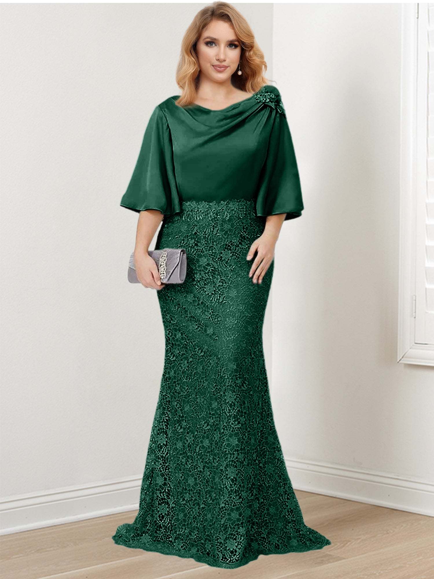 Mother of the Bride Trumpet/Mermaid Dresses Featuring Applique