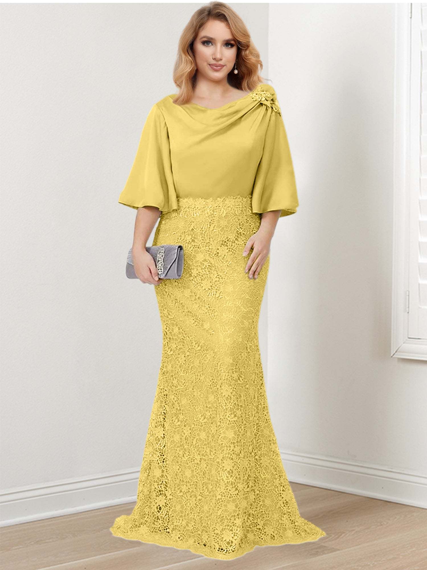 Mother of the Bride Trumpet/Mermaid Dresses Featuring Applique