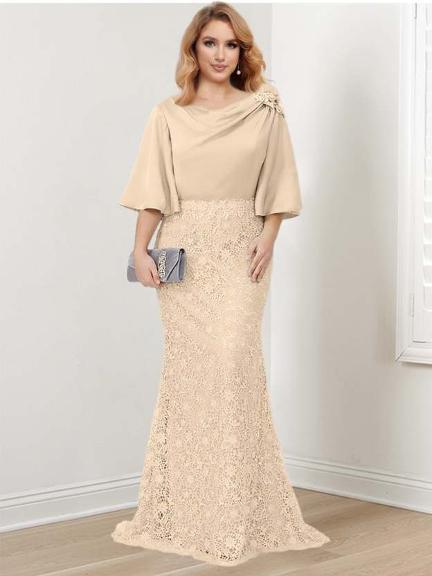 Mother of the Bride Trumpet/Mermaid Dresses Featuring Applique